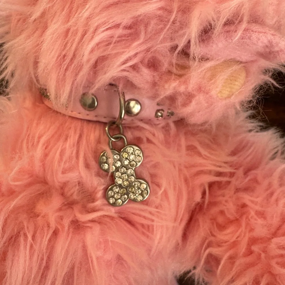 Retired Pink Terrier Build-a-Bear ‘Darling Doggie’ with Collar- Size 16”